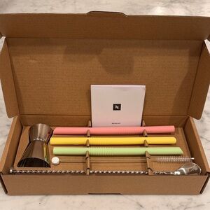 Nespresso Coffee recipe Accessory Kit brand new